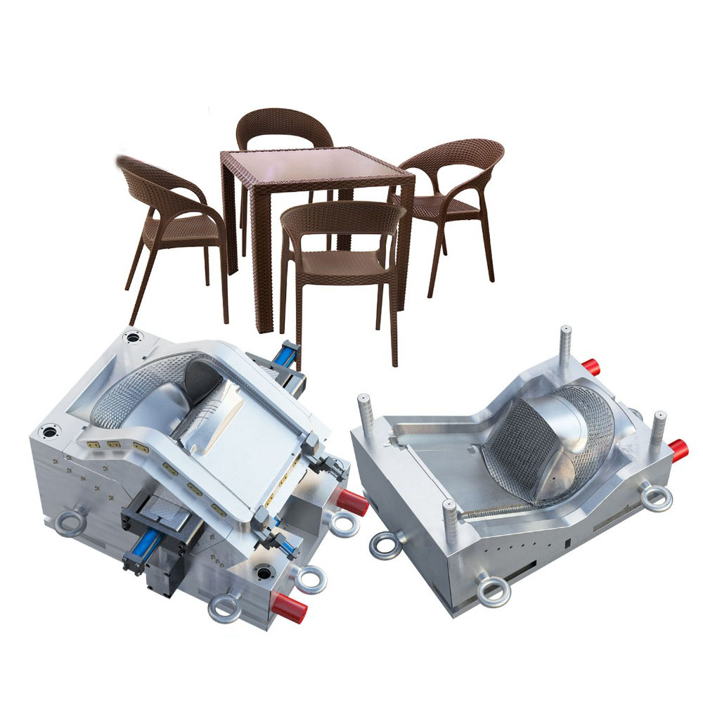 mucegai de injecție a scaunului din ratan din plastic